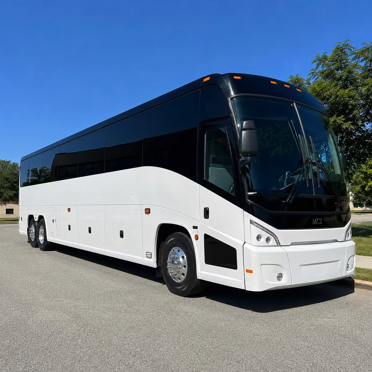 waltham charter bus rental exterior