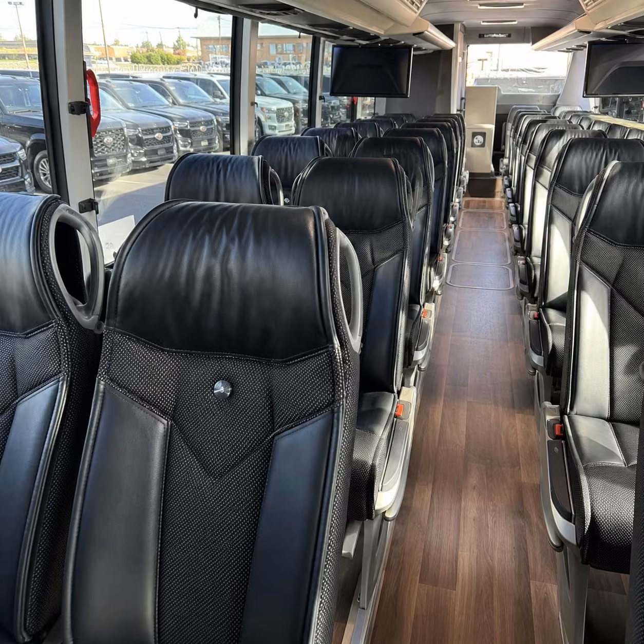waltham charter bus rental inside